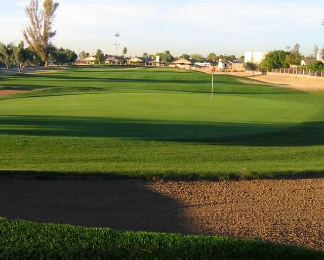 A view of green at Peoria Pines Golf Club