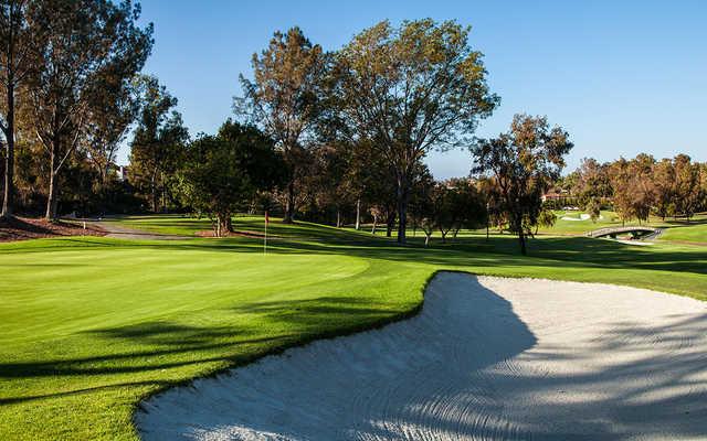 A view of the 1st hole at Rancho Bernardo Inn.