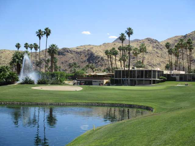 A view of a green at Seven Lakes Country Club.