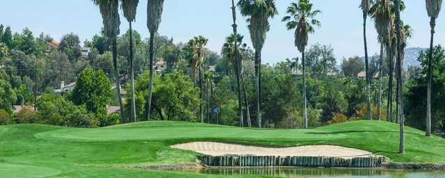 A view of a green at Legends Golf Club.