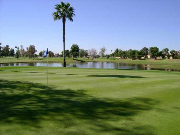 A view of green at Executive - Continental Golf Course
