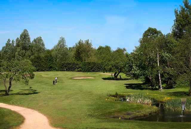A view of the 7th hole at Blackley Golf Club.