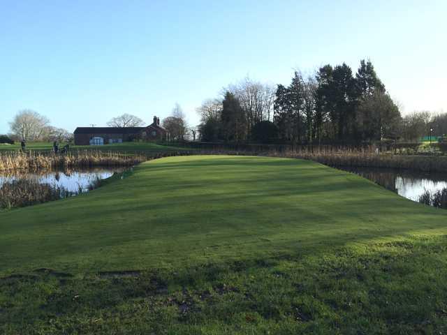 A sunny day view from High Legh Park Golf Club.