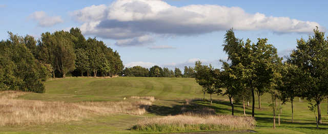 A view of a fairway at Bury Golf Club.