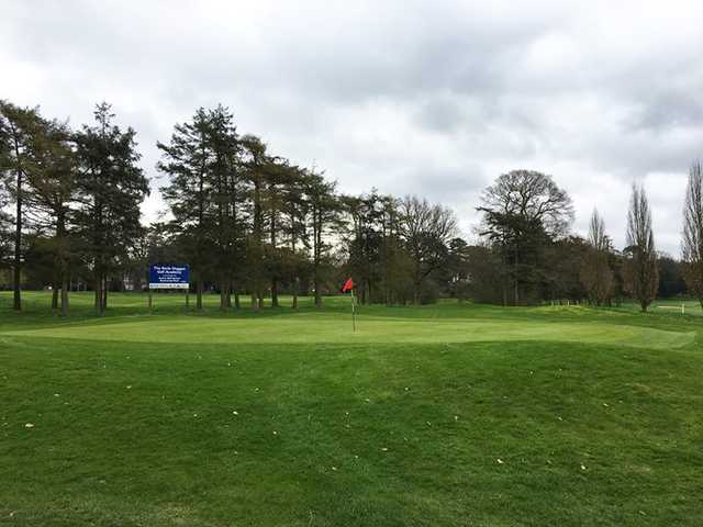 A view of a green from Stockwood Park Golf Club.