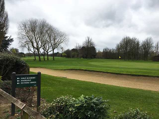 A view of a hole at Stockwood Park Golf Club.