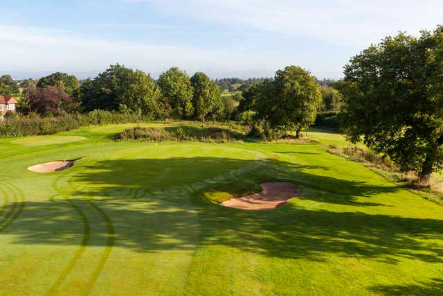 A view of hole #17 at Ringway Golf Club.