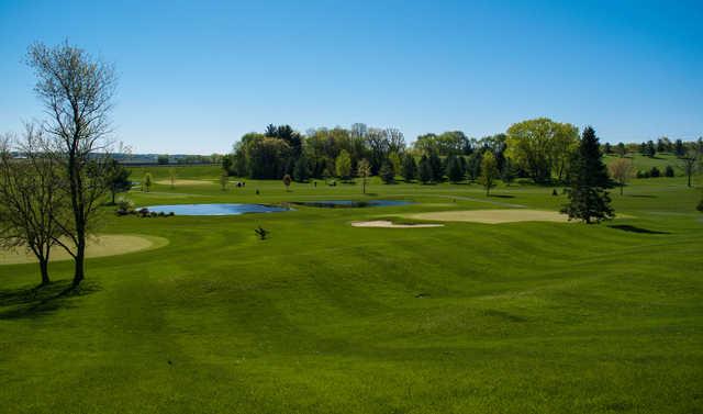 View of the 15th hole at Bass Creek Golf Club