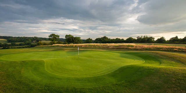 View of a green at Surrey Downs Golf Club