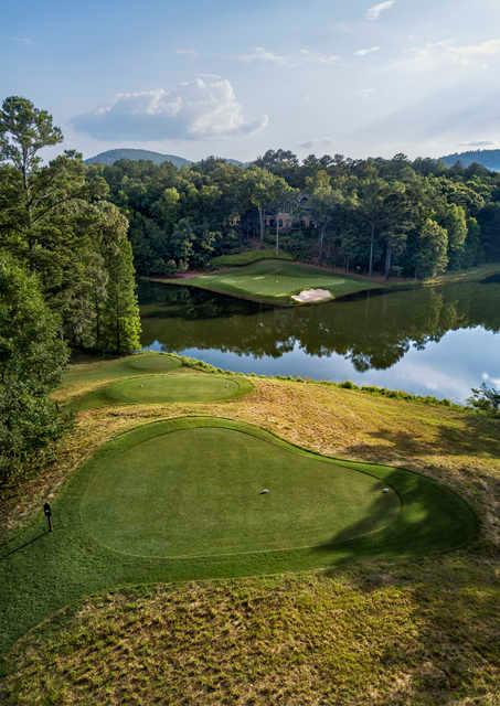 View from a tee at FarmLinks at Pursell Farms