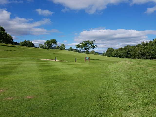 A view from Crieff Golf Club.
