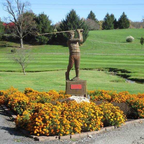 View from entrace at Hickory Heights Golf Club