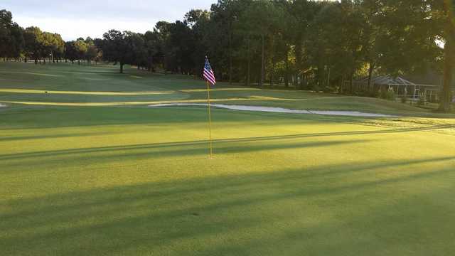 18th green at Marcus Pointe Golf Club