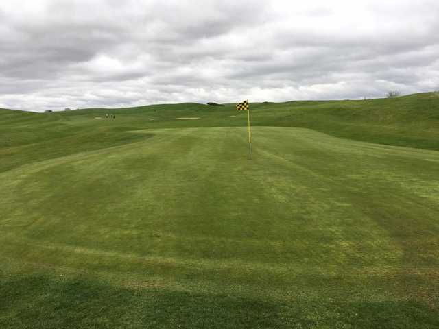 View from a green at Pedham Place Golf Centre Academy Course