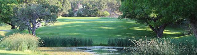 View of a green at Raton Country Club