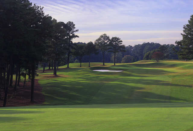 A view of hole #17 at University of Georgia Golf Course.