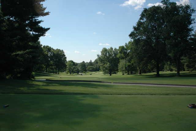 A view from a tee at South from Woodmont Country Club.