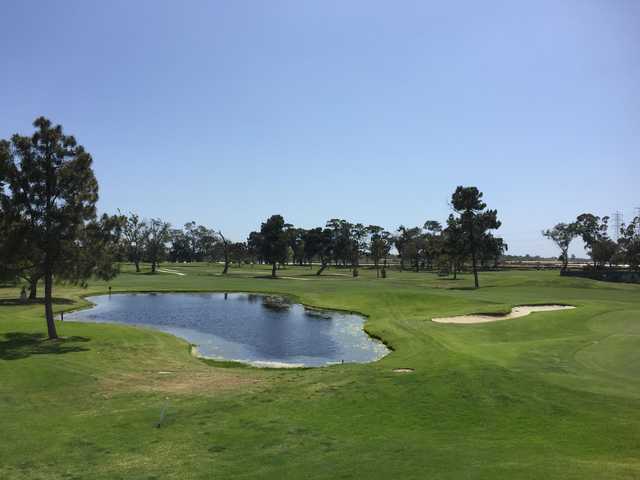 A sunny day view from Buenaventura Golf Course.