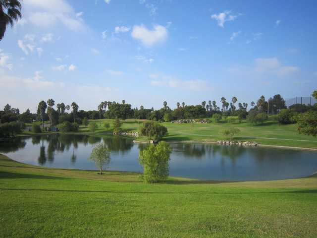 A view over the water from La Mirada Golf Club.