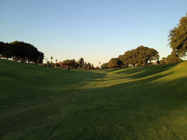 A view of fairway #7 at La Mirada Golf Club.