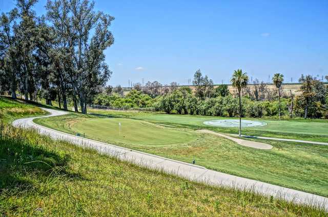 A view of hole #12 t Riverside of Fresno Golf Course.