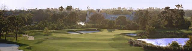 View of the 18th green at Celebration Golf Club