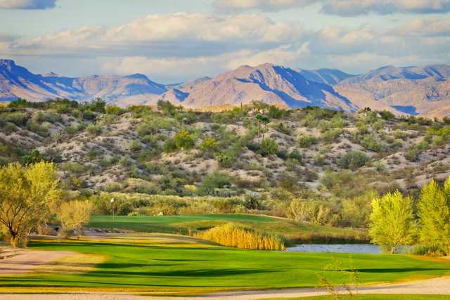 A view of hole #5 at Wickenburg Country Club.
