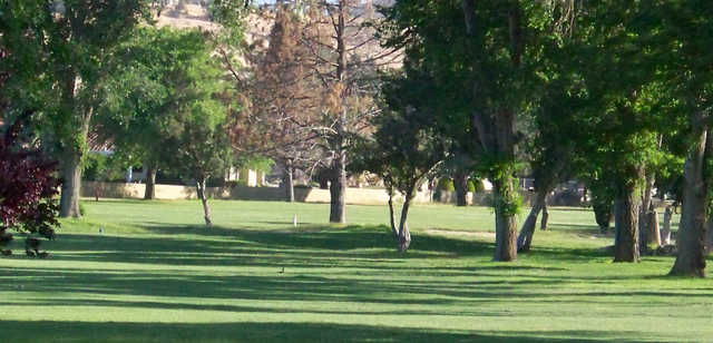 A view from Hesperia Golf & Country Club.