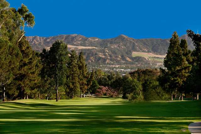 A view of a fairway at DeBell Golf Club.