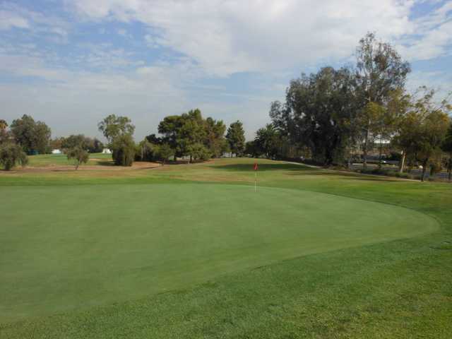 A view of the 5th hole from Victoria Golf Course.