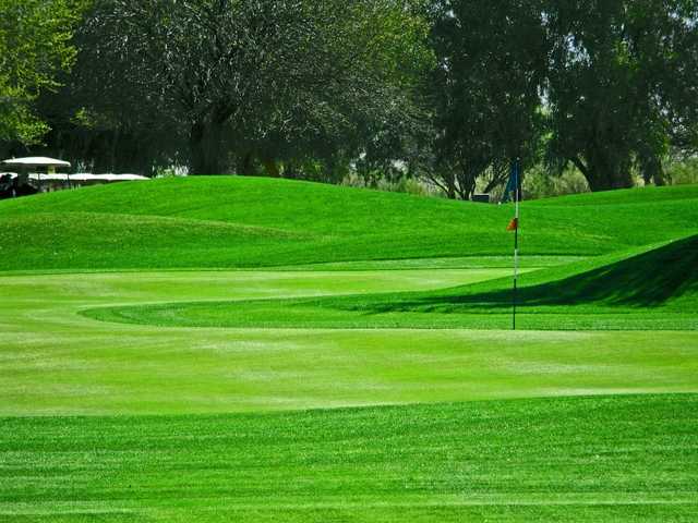 A view of green at San Miguel Golf Course