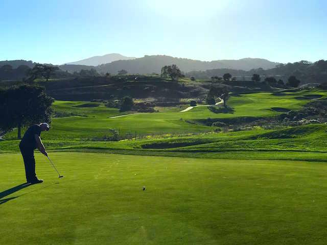 A view from Cinnabar Hills Golf Club.