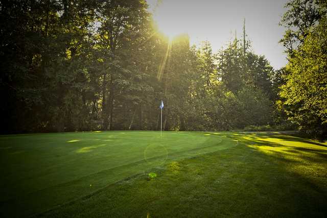 A view of a green from the Resort at the Mountain.