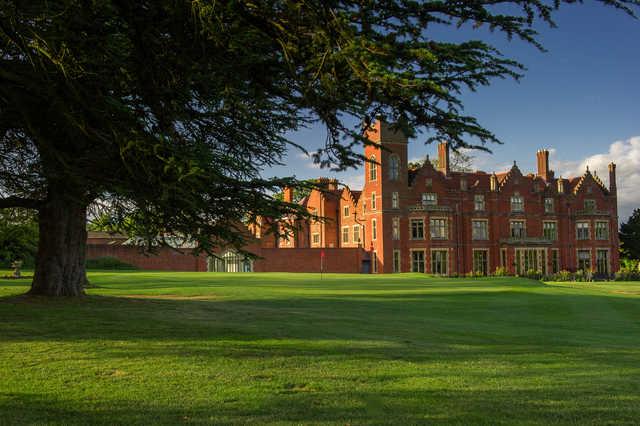 View of the 9th hole from The Hertfordshire Golf Club