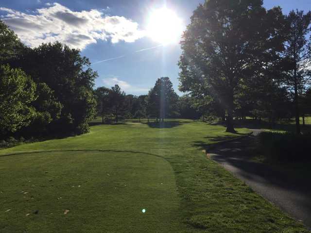 A view from a tee at Herndon Centennial Golf Course.
