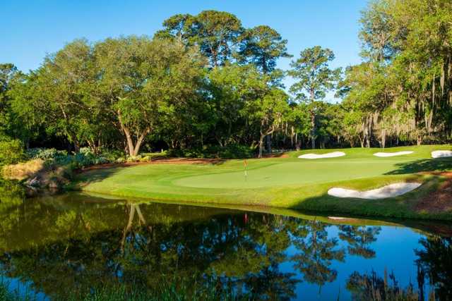 A view of the 8th hole at Caledonia Golf & Fish Club.