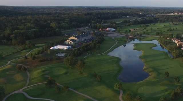 Aerial view from Foxfire Golf Club