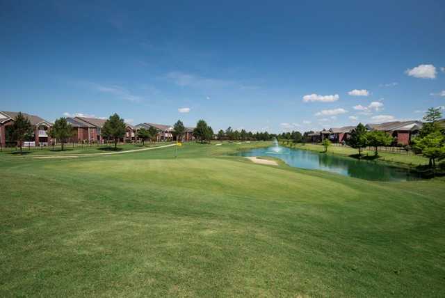 Looking back from the 6th green at The Links of Madison County Golf & Country Club