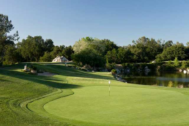 A view of a hole at Turkey Creek Golf Club.