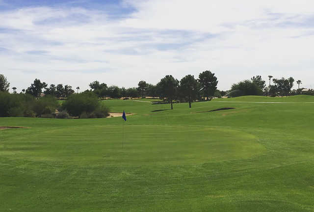A view of a hole at Arizona Traditions Golf Club.