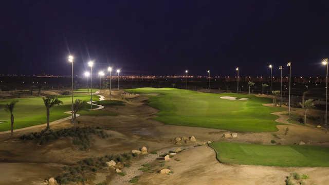 Night view from Royal Greens Golf and Country Club.