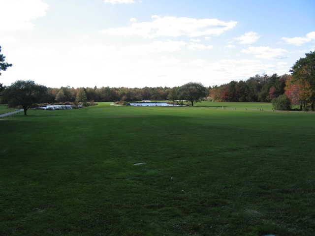 View of the 13th fairway at Cedar Creek Golf Course