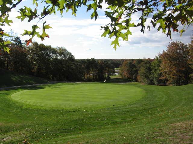 View of the 17th green at Cedar Creek Golf Course