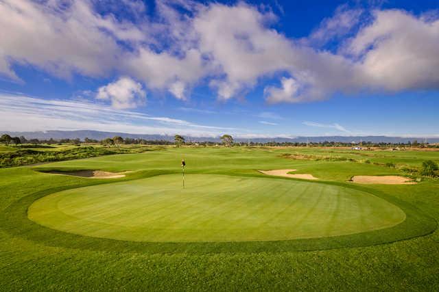 A view from Baylands Golf Links