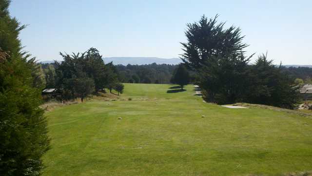 A view from a tee at Cypress Ridge Golf Course.