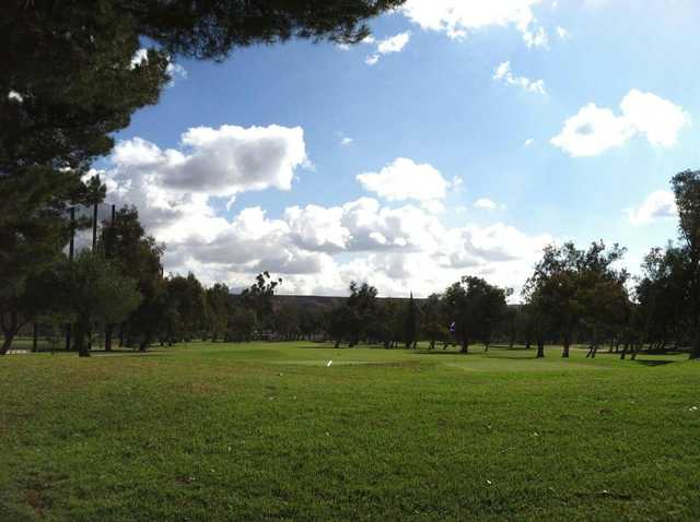 A view from El Cariso Golf Course.