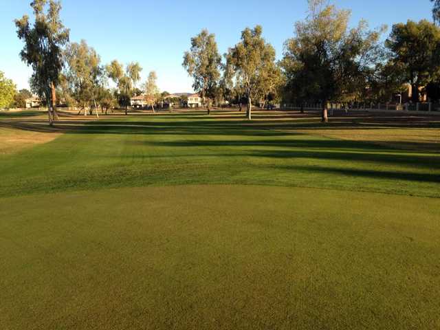 A view of a fairway at Palo Verde Golf Course.