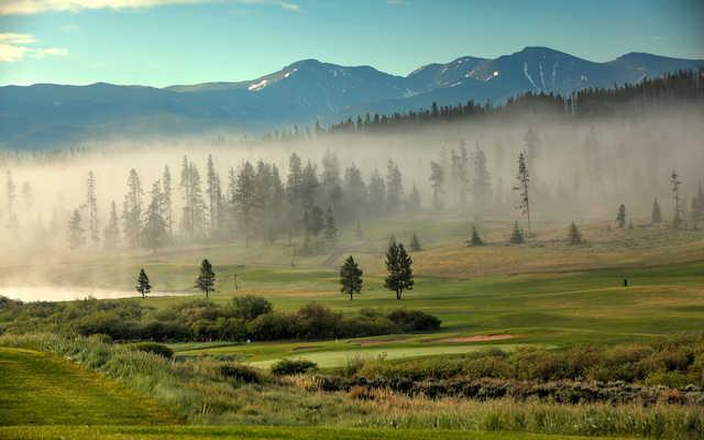 A view from Pole Creek Golf Club.