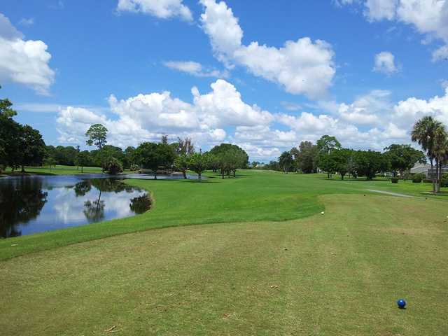 A view from tee #13 at Myerlee Country Club.