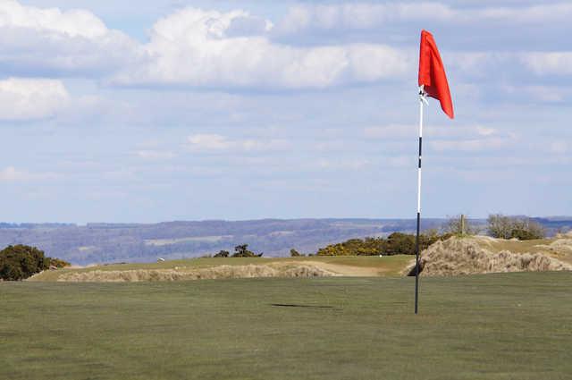 View from a green at Cleeve Hill Golf Club
